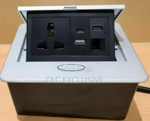 Mkuk Floor Socket Box With Type C, Usb, Data and Sockets