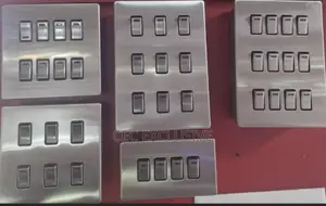 Mkuk Silver Panel Multifunction Switches