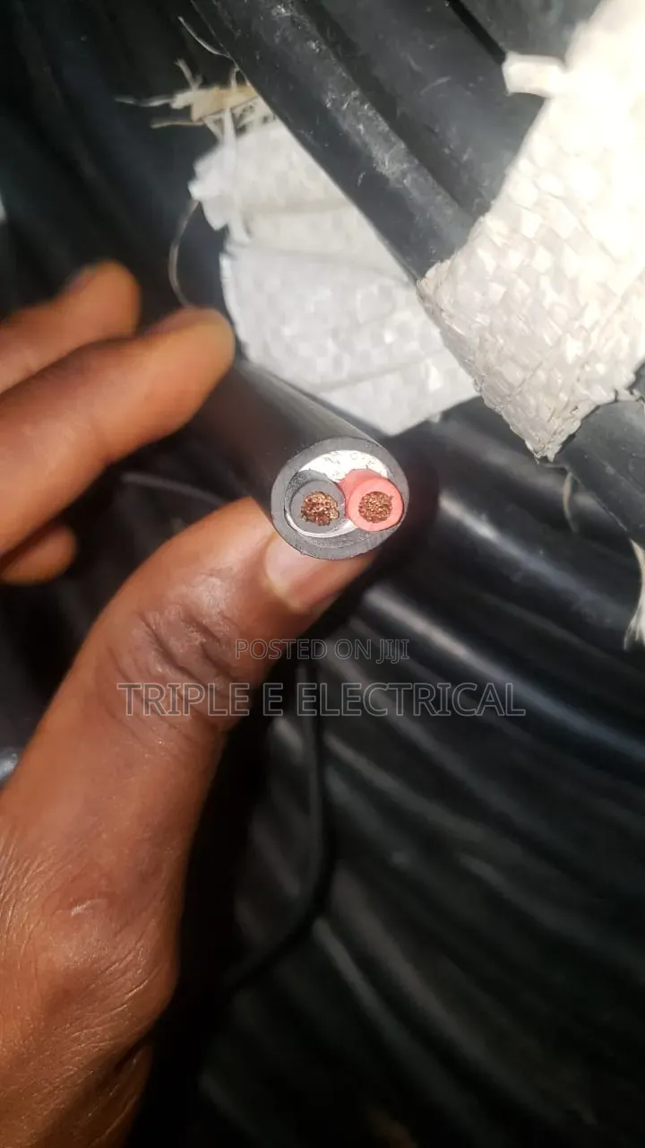 6mm 2 Core Dc Cable Solar Wire