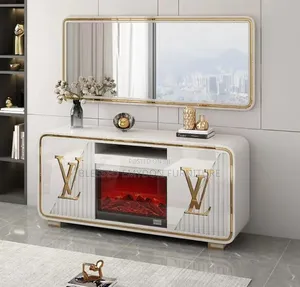Royal Tv Stand With Electric Fireplace