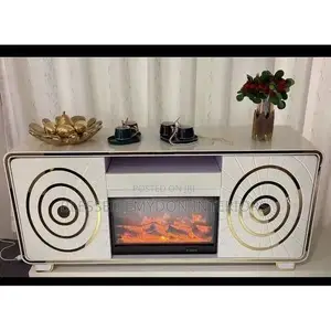 Luxurious Electrified Fireplace Tv Stand for Smart Home