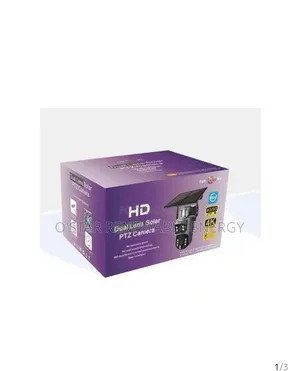 Clarion View Ubox Dual Lens Solar PTZ CCTV Camera