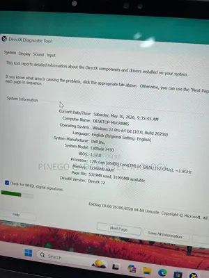 Laptop Dell Latitude 7430 32GB Intel Core i7 SSD 512GB