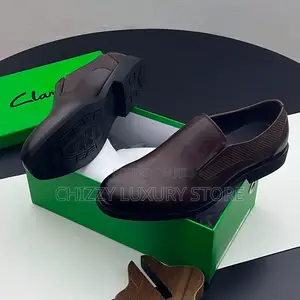 Clarks Quality Luxury Men Genuine Leather Cooperate Shoe