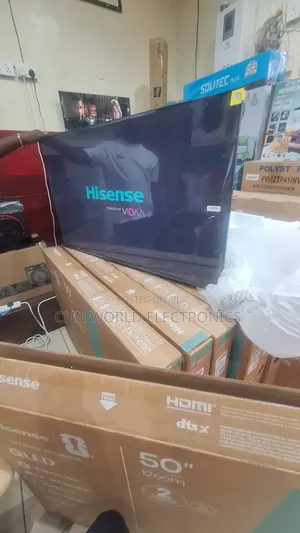 Brand New Hisense Qled 50"Inch Flameless Netflix Youtube Bluetooth