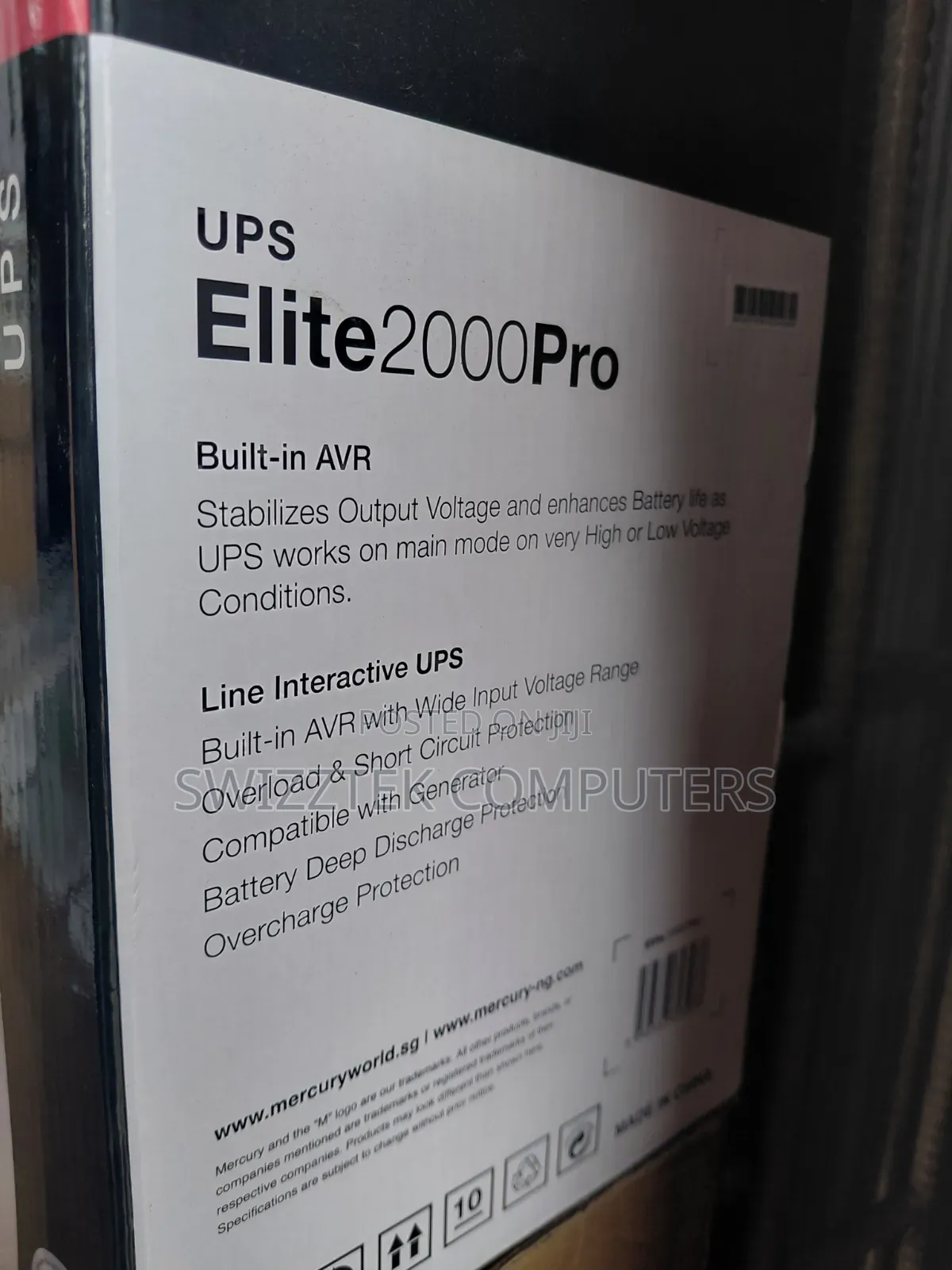 Mercury Elite 2000 Pro Ups
