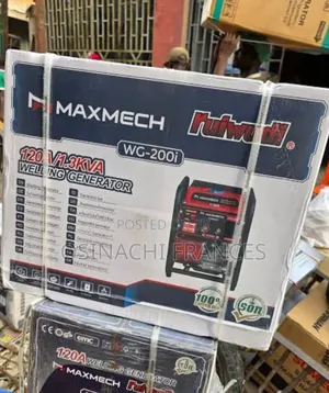 Maxmech Gasoline Welding Generator 120a