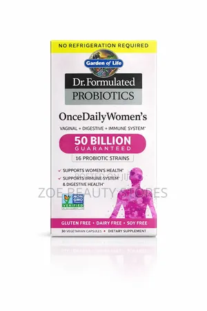Garden of Life Dr. Formulated Probiotics Once Daily Women’S 50 Billion