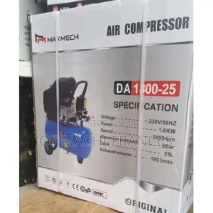 25liter Maxmech Electric Air Compressor Machine 2hp With High Pressure