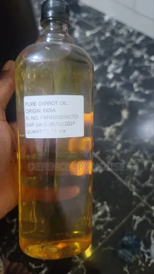 Pure Carrot Oil – Premium Natural Oil for Skin Hair Care