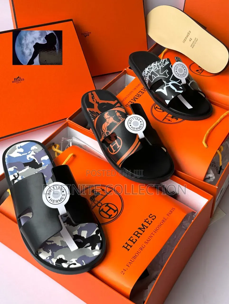 Unique Original Hermes Slippers