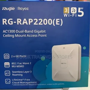 Ruijie Reyee Rg-Rap2200(E) Ac1300 Dual-Band Gigabit Access Point