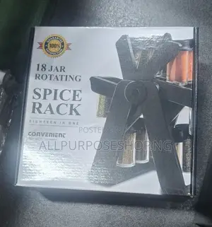 18 Jar Rotating Spice Rack