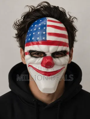 Classic Ski Plastic Men's Face Prank Party Mask