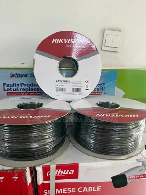 200m Length Hikvision Rg59 Coaxial Cable Reels for CCTV Installations