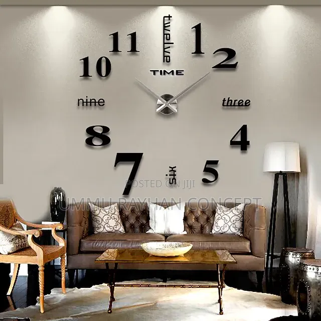 3d Decorative Wall Clock