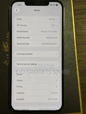 Apple iPhone 12 Pro Max 512 GB Gold