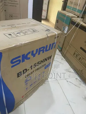 Skyrun 155l Compact Chest Freezer With Large Storage Capacity