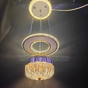 Living Room Round Crystal Chandelier