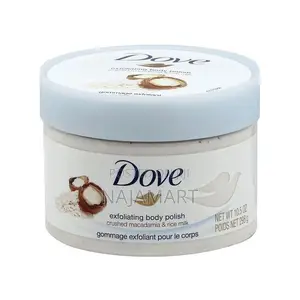 Dove Exfoliating Body Polish Macadamia Rice Milk 225ml