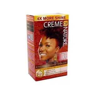 Creme of Nature Exotic Shine Hair Color Dye Burgundy Blaze 6.2