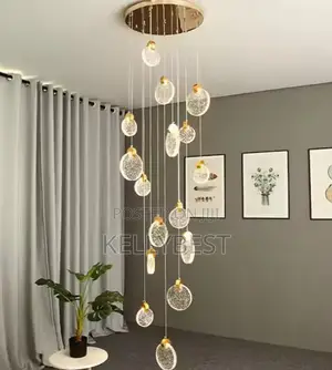 Led Staircase Chandelier
