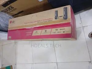 Lg Home Theater System Featuring 1000w Power, Bluetooth,
