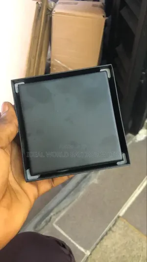 10by10 Tiles Floor Drain Black