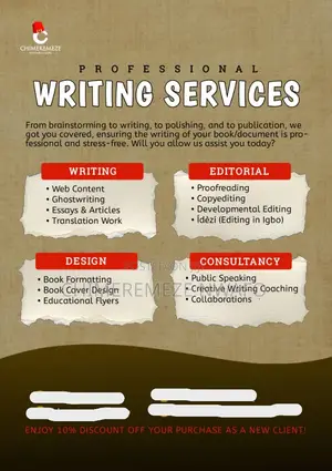 Writing And Editorial Services