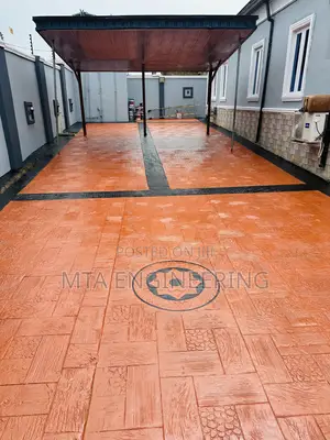 Concret Stamped Compound Sealer Floor Polishing