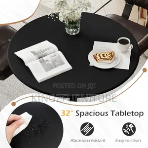 Tangkula Round Dining Table Set for 4