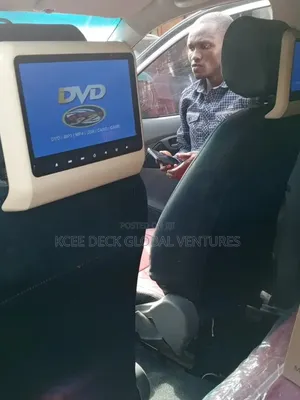 Headrest DVD Player for Any Types of Car Is Working Dr