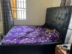 6 by 6 Bedframe and Mattress