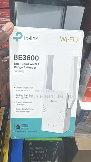 Tp-Link Re225be (Be3600 Dual-Band Wi-Fi 7 Range Extender)
