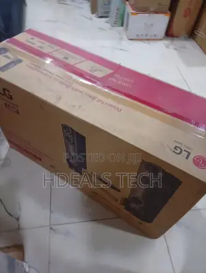 Lg Dual Subwoofer Sound System With DVD Playback and Bluetooth Music