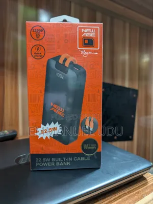 New Age Power Bank 22500mah 22.5w