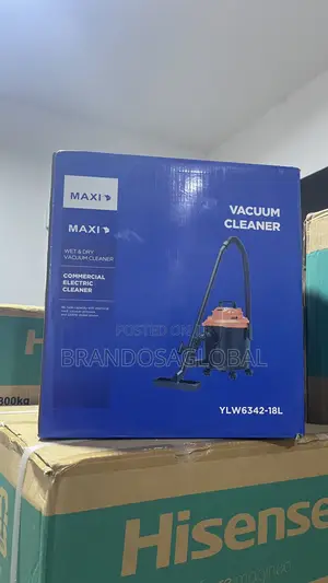 Maxi Vacuum Cleaner [Ylw6342-18l]–Durable Wet and Dry Vacuum Unit