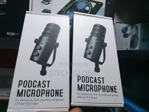Professional USB Microphone and Boom Studio Recording Podcast Mic