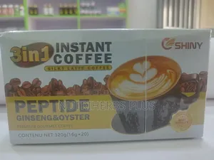 Shiny 3in1 Peptide Ginseng and Oyster Coffee:Enhances Libido