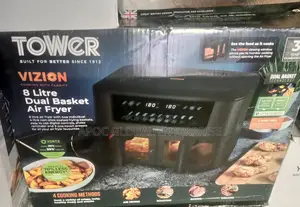 Tower Vizion 8l Dual Basket Air Fryer