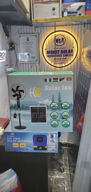 18inch 188 Rechargeable Solar Fan