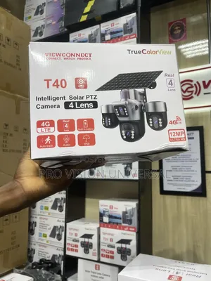 Solar Camera 4lens 12mega Pixel 4g V380pro