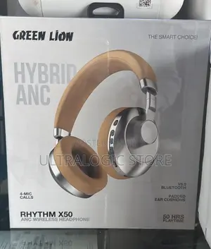 New Green Lion Rhythm X50 Anc Wireless Headphone
