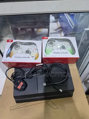 Uk Used Ps4 Fat Bundle – 2 Controllers + Games