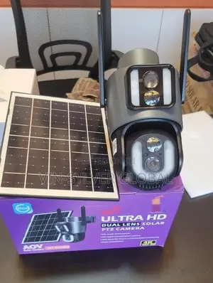 Double Lens Ubox Solar Camera