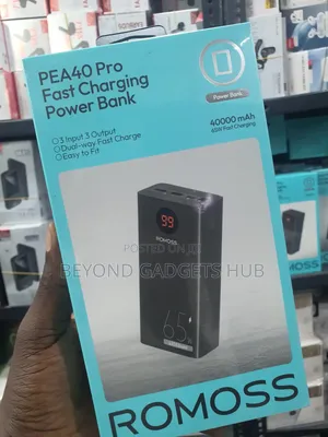 Romoss Pea40 Pro 40,000mah Fast Charging Power Bank
