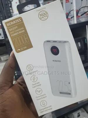 Romoss Sw20pf 20,000 Fast Charging Power Bank