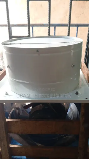 12" Yellow Fan With Hose