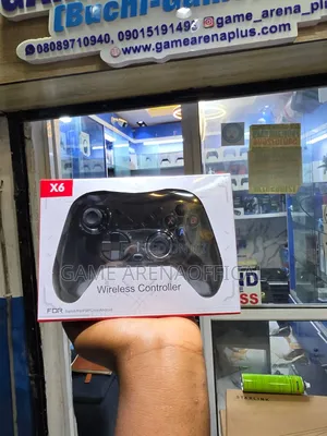 X6 Wireless Gaming Pad – Comfortable Grip Fast Response!