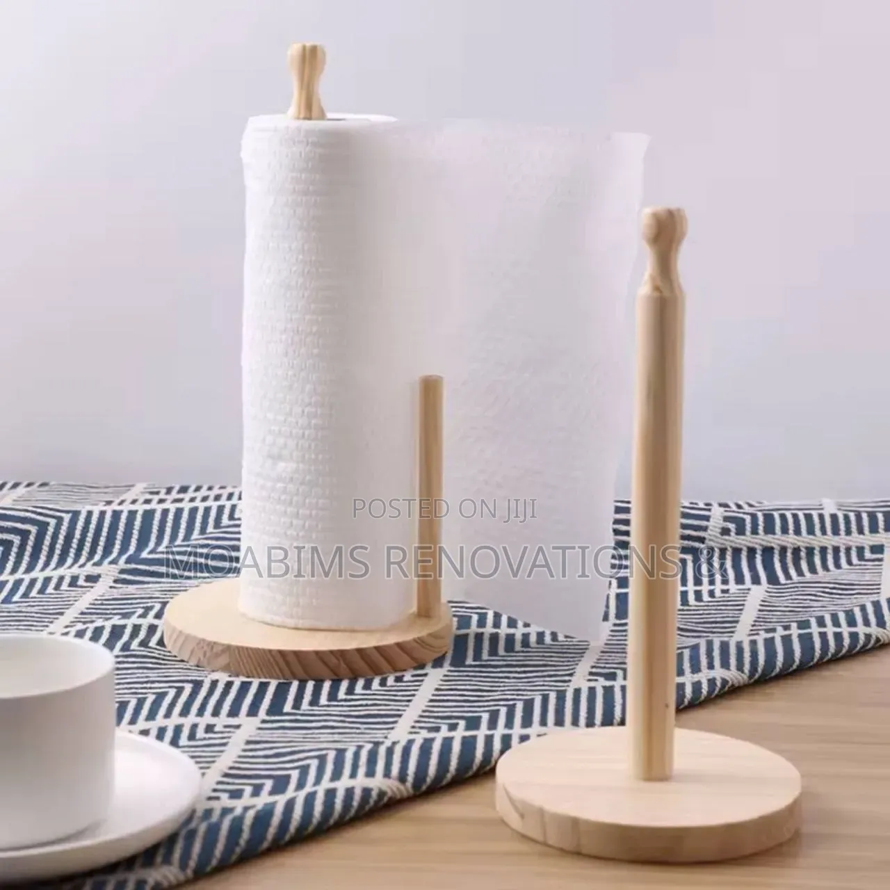 Wooden Tissue Holder